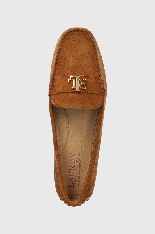 Mokasini iz semiša Lauren Ralph Lauren Barnsbury rjava 802821629017.200