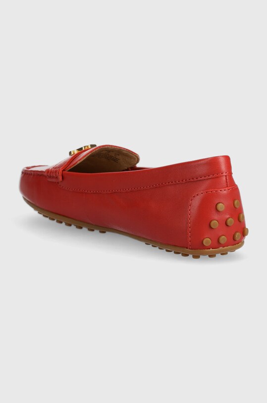 Παπούτσια Δερμάτινα κλειστά παπούτσια Lauren Ralph Lauren Barnsbury 802852847013.600 κόκκινο
