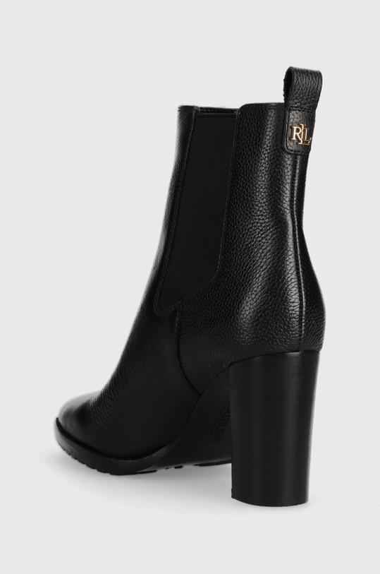 Obuv Kožené topánky chelsea Lauren Ralph Lauren Mylah 802912285001.001 čierna