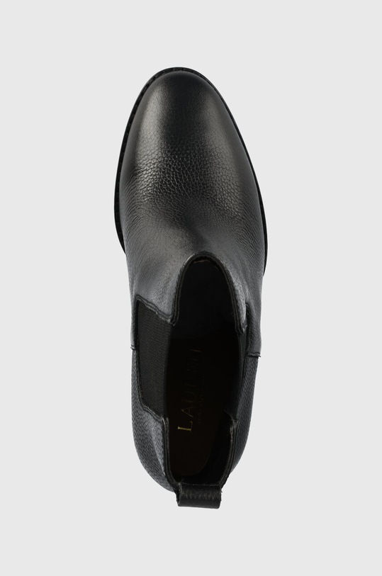 Kožené topánky chelsea Lauren Ralph Lauren Mylah čierna 802912285001.001