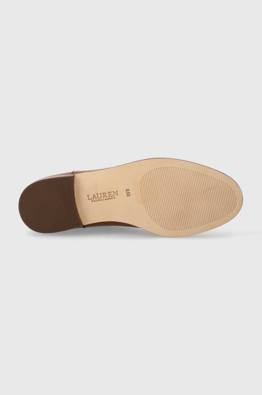 Kožené kotníkové boty Lauren Ralph Lauren Brylee 802908354002.270 hnědá