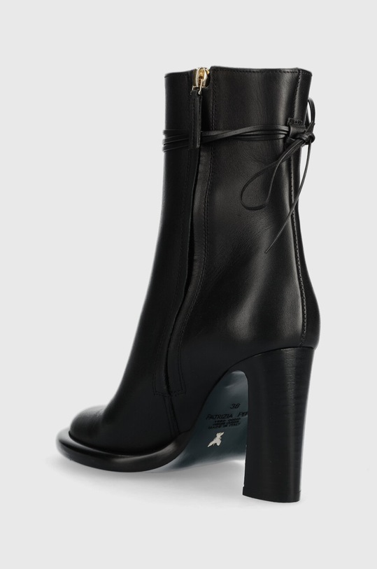 Obuv Kožené členkové topánky Patrizia Pepe 8Y0042.L078.K103 čierna