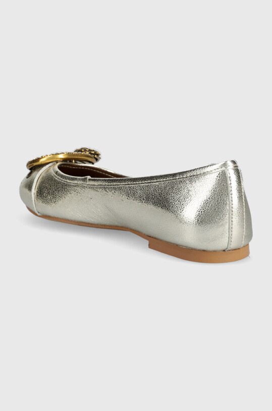 Obutev Usnjene balerinke Kurt Geiger London Mayfair Ballerina 9989763109.SILVER srebrna