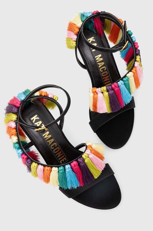 Kat Maconie sandale din piele intoarsa Therese multicolor THERESE.BLACK.MULT