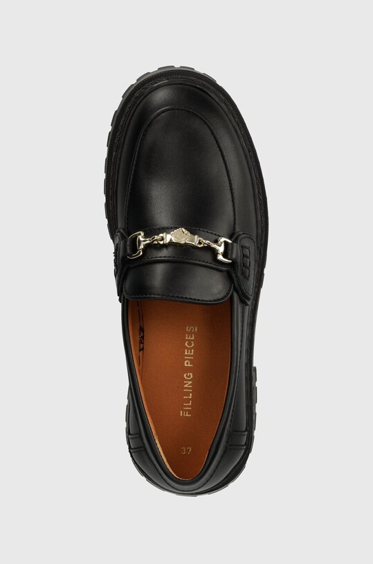 Шкіряні мокасини Filling Pieces Loafer Sierra чорний 44223051861