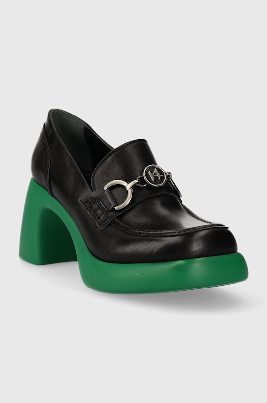 Karl Lagerfeld bőr flip-flop ASTRAGON KL33830.00F fekete AW23