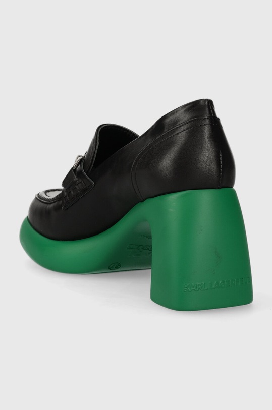 Cipők Karl Lagerfeld bőr flip-flop ASTRAGON KL33830.00F fekete