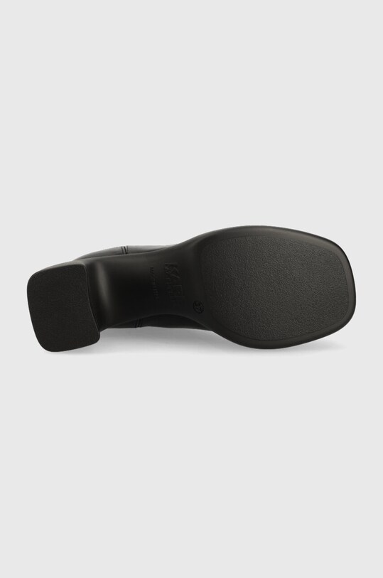 Karl Lagerfeld ghete chelsea de piele ASTRAGON KL33840.000 negru