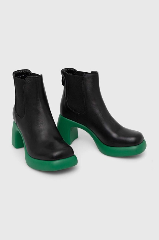 Karl Lagerfeld sztyblety skórzane ASTRAGON KL33840.00F czarny AW23