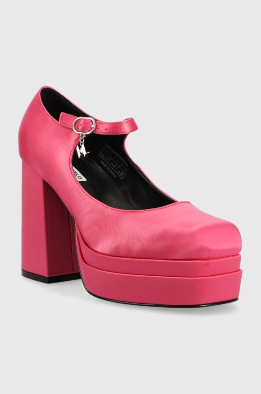 Karl Lagerfeld pumps STRADA KL30126A.SFP roz AW23