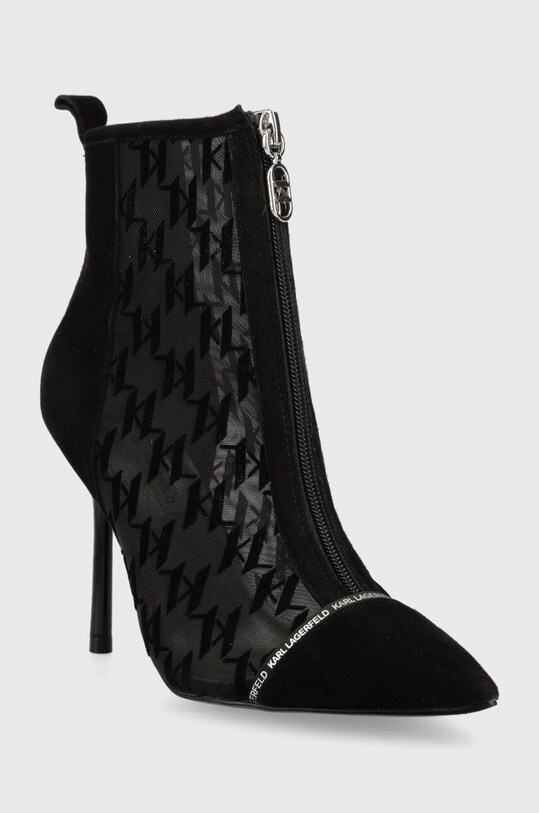 Karl Lagerfeld botki SARABANDE KL30951F.400 czarny AW23
