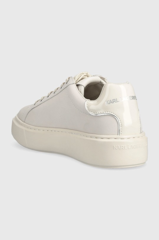 Obuwie Karl Lagerfeld sneakersy skórzane MAXI KUP KL62217.2T1 beżowy