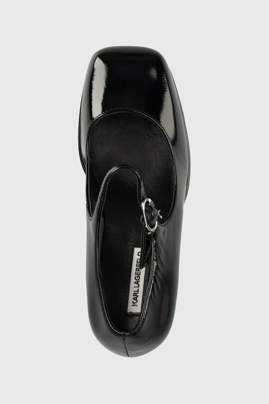 Kožne salonke Karl Lagerfeld STRADA crna KL30125A.1BP