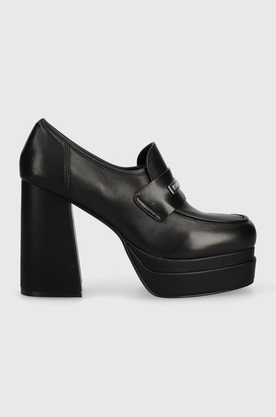 Кожаные туфли Karl Lagerfeld STRADA кирпичик чёрный KL30133.000