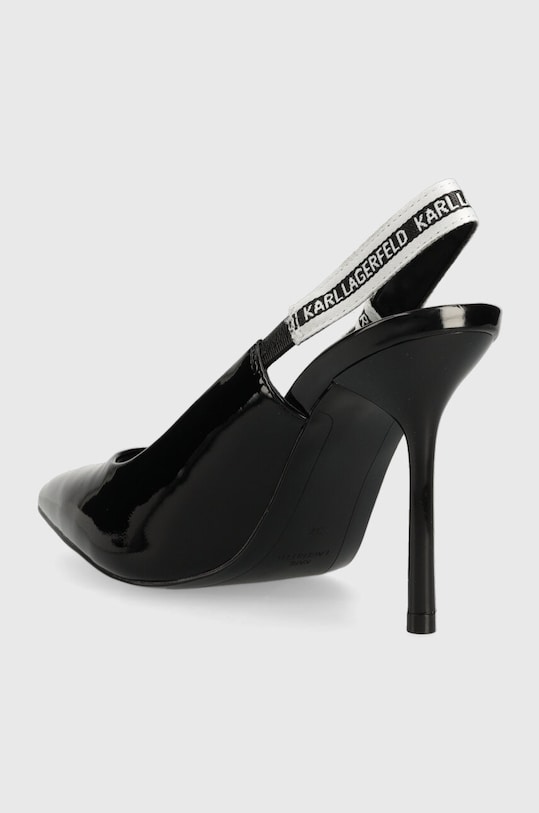 Încălțăminte Karl Lagerfeld stilettos de piele SARABANDE KL30908.1BP negru
