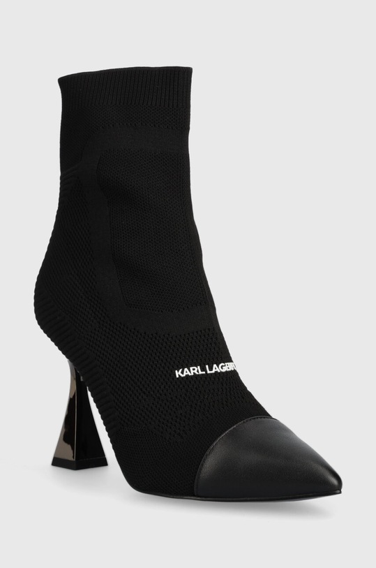 Karl Lagerfeld botki DEBUT KL32061.K00 czarny AW23