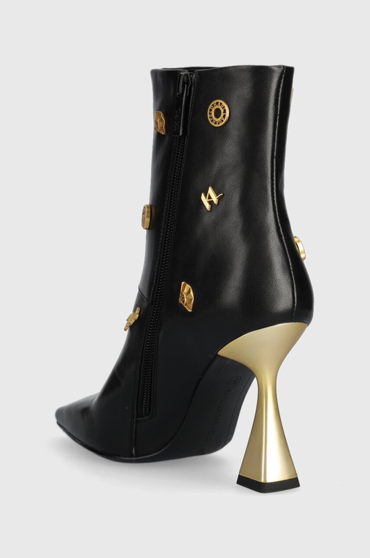 Παπούτσια Δερμάτινες μπότες Karl Lagerfeld DEBUT KL32059F.00G μαύρο