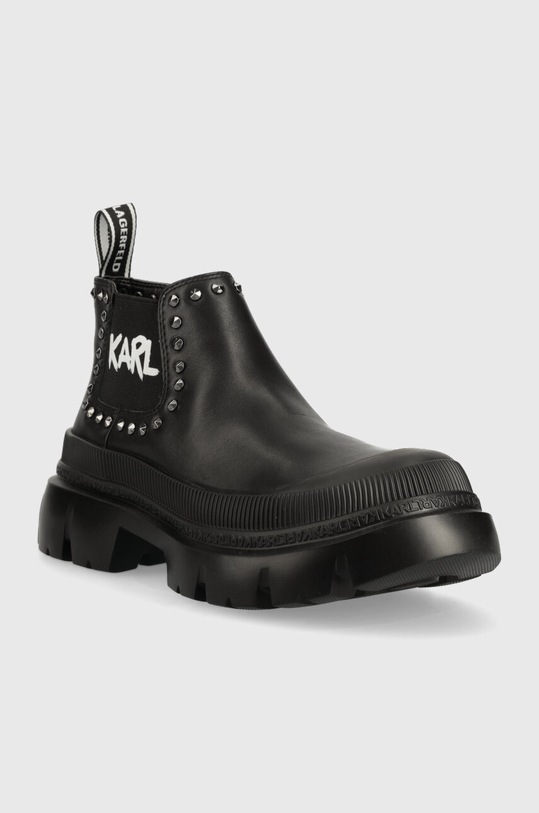 Nízké kozačky Karl Lagerfeld TREKKA MAX KL43531.000 černá AW23