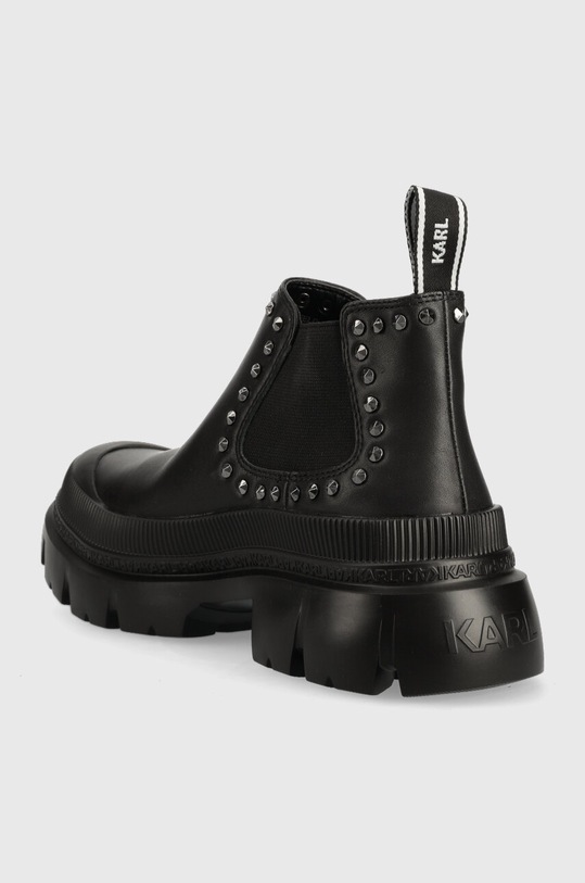 Boty Nízké kozačky Karl Lagerfeld TREKKA MAX KL43531.000 černá