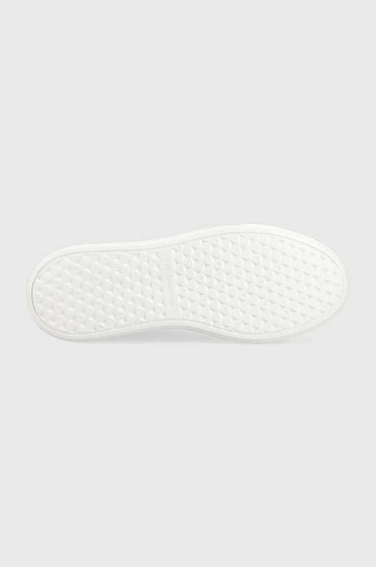 Karl Lagerfeld sneakersy skórzane MAXI KUP KL62210.01P biały