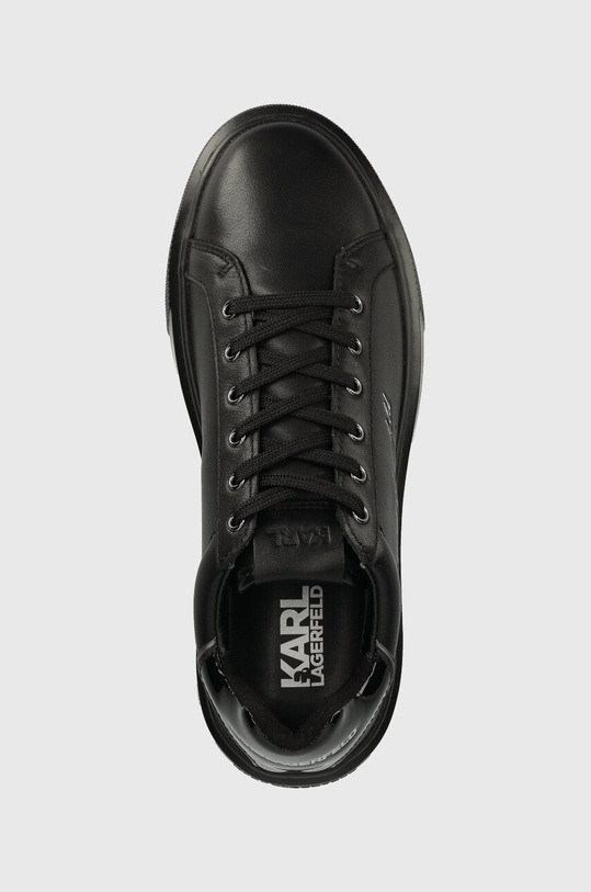 Karl Lagerfeld sneakers din piele MAXI KUP negru KL62223F.00X