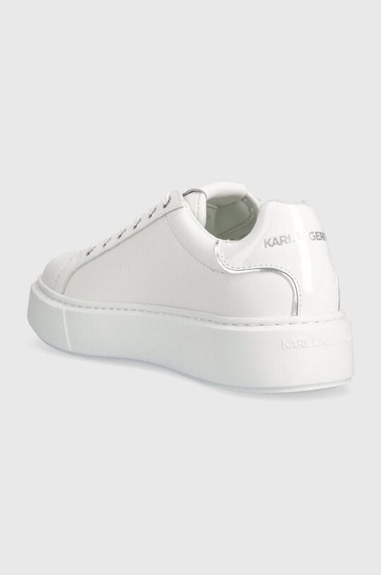 Obuwie Karl Lagerfeld sneakersy skórzane MAXI KUP KL62223F.011 biały