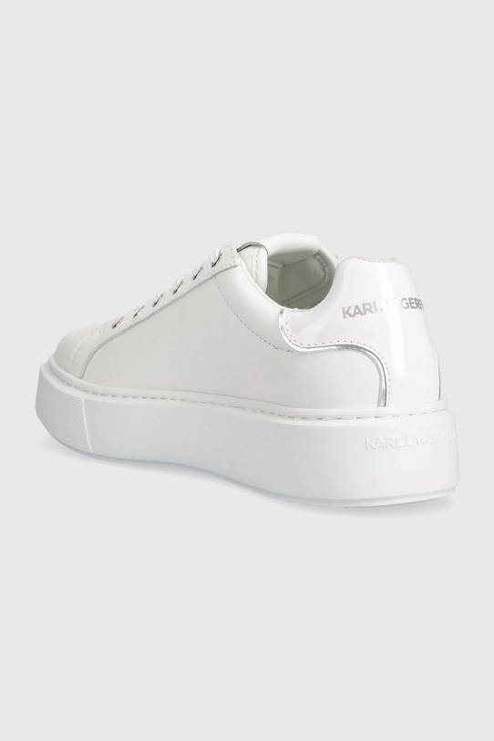 Încălțăminte Karl Lagerfeld sneakers din piele MAXI KUP KL62223F.011 alb