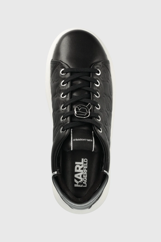 Karl Lagerfeld sneakers din piele KAPRI KC negru KL62523F.000