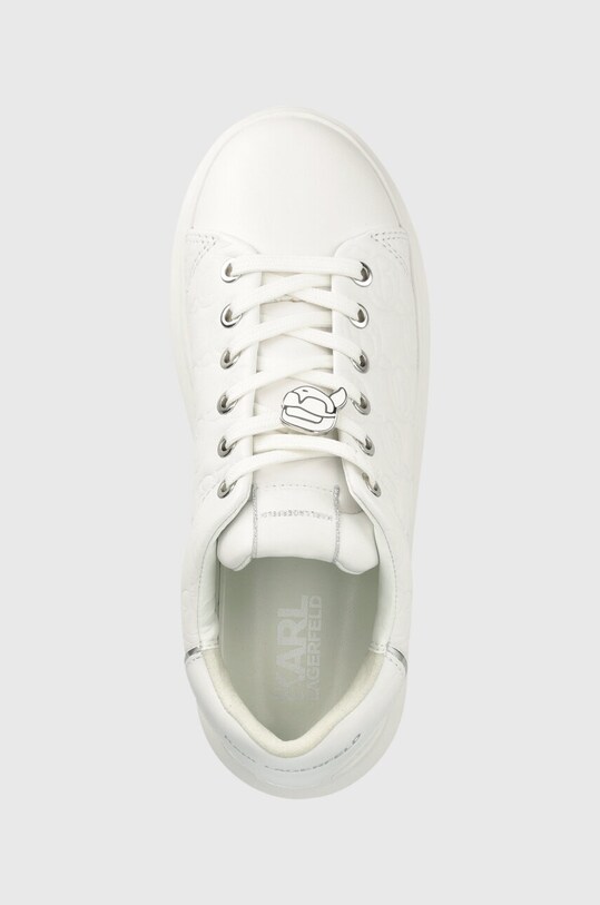 Шкіряні кросівки Karl Lagerfeld KAPRI KC білий KL62523F.01W