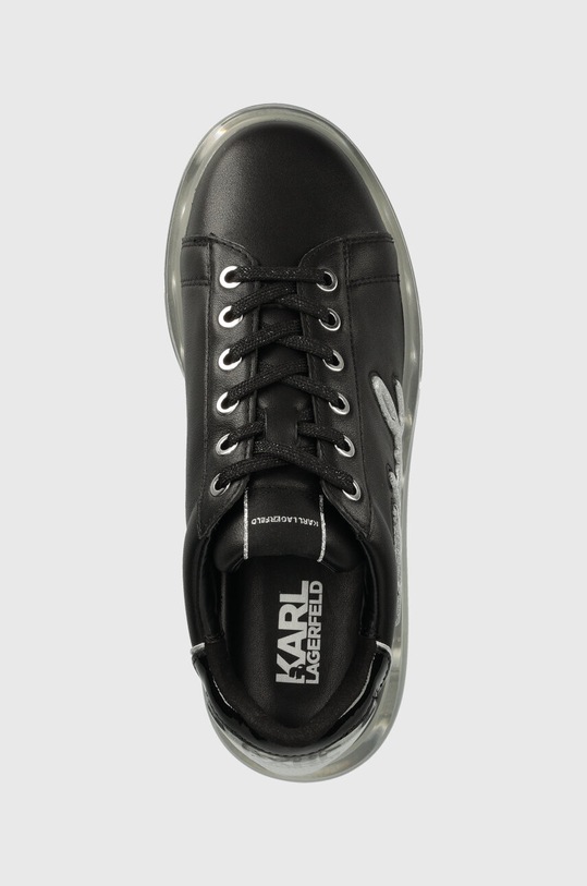 Karl Lagerfeld sneakers in pelle KAPRI KUSHION nero KL62610F.00S