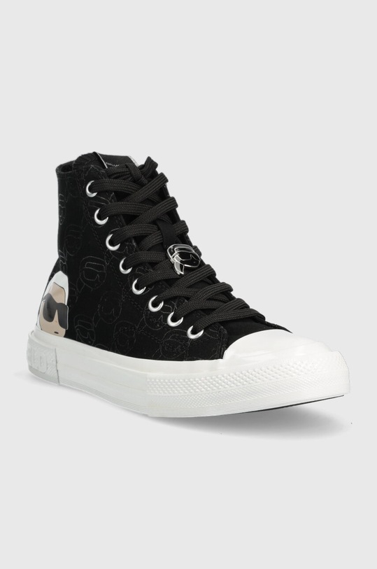 Karl Lagerfeld trampki KAMPUS III KL60356F.900 czarny AW23