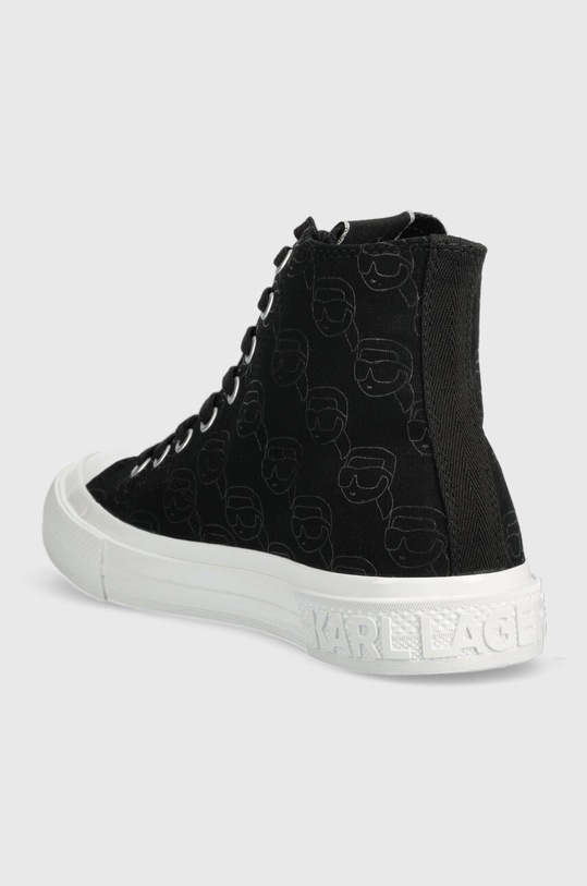 Obuwie Karl Lagerfeld trampki KAMPUS III KL60356F.900 czarny