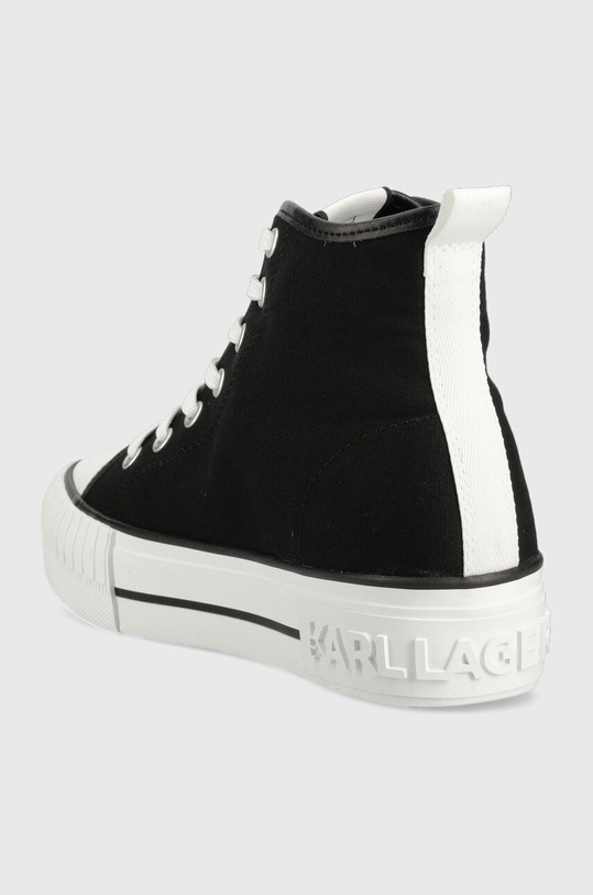 Παπούτσια Πάνινα παπούτσια Karl Lagerfeld KAMPUS MAX KL60450N.900 μαύρο