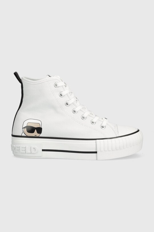 Karl Lagerfeld trampki KAMPUS MAX syntetyczny biały KL60450N.911