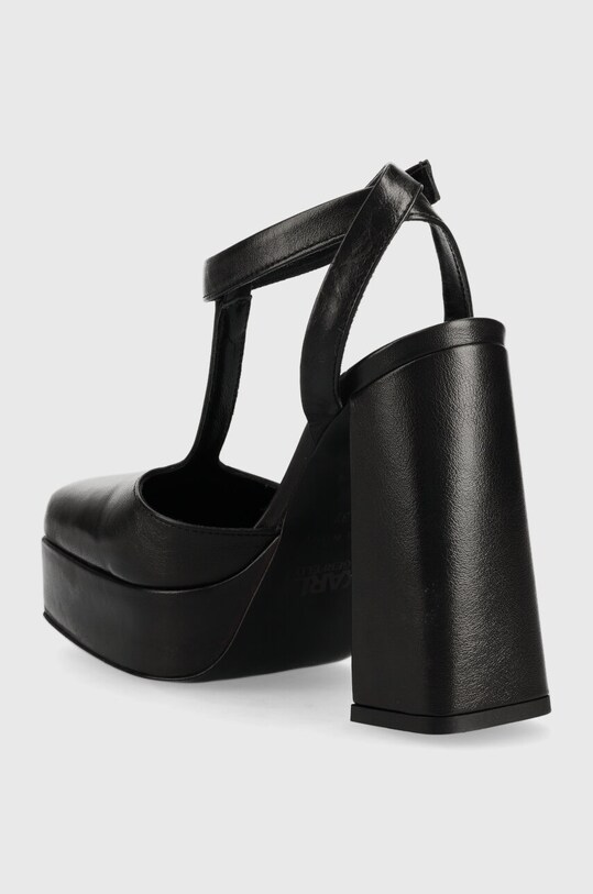Взуття Шкіряні туфлі Karl Lagerfeld Jeans SOIREE PLATFORM KLJ KLJ93111.1BP чорний