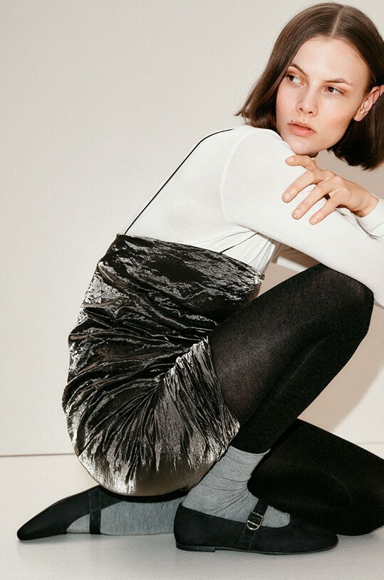 Vagabond Shoemakers baleriny zamszowe JOLIN 5608.040.20