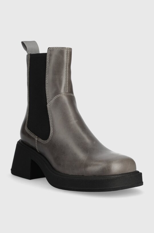 Δερμάτινες μπότες Vagabond Shoemakers DORAH 5642.001.17 γκρί AW23