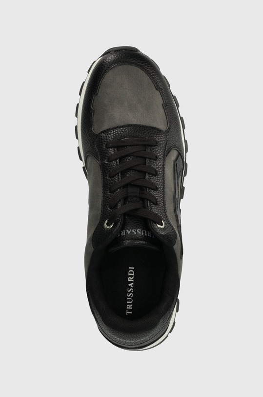 Кросівки Trussardi Trussardi Orbite Sneaker Fx Tumbled Lth чорний 77A00488.9Y099996.K322