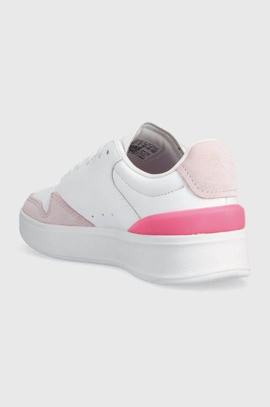 Obuwie adidas sneakersy skórzane KANTANA IG9830 biały