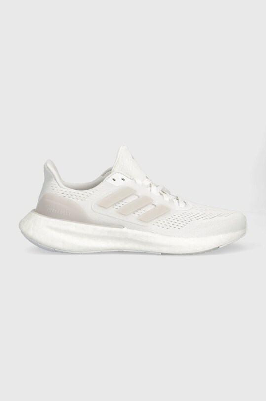 Бігові кросівки adidas Performance Pureboost 23 синтетичний білий IF2393