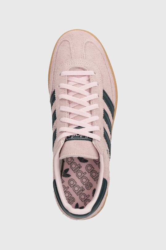 Замшеві кросівки adidas Originals HANDBALL SPEZIAL рожевий IF6561