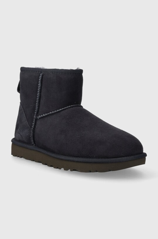 Cipele za snijeg od brušene kože UGG Classic Mini II 1016222.EVB mornarsko plava AW23