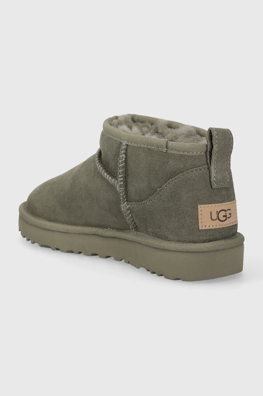 Обувь Замшевые сапоги UGG Classic Ultra Mini 1116109.MSG зелёный