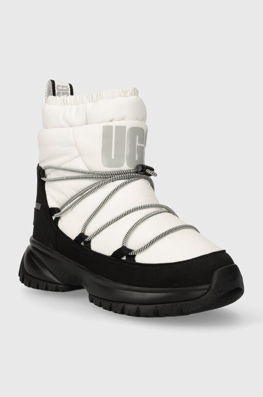 Sněhule UGG Yose Puffer Mid 1131978.WHT bílá AW23