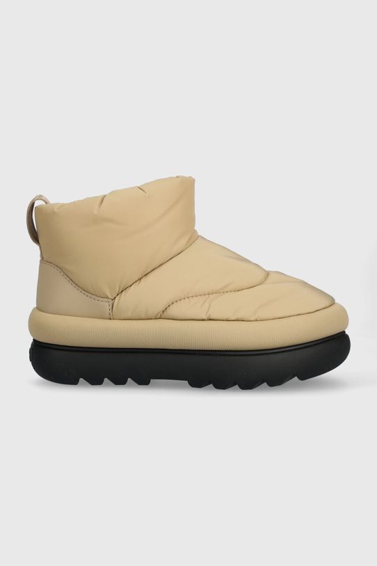 Зимние сапоги UGG Classic Maxi Mini с утеплением бежевый 1132017.MDSD