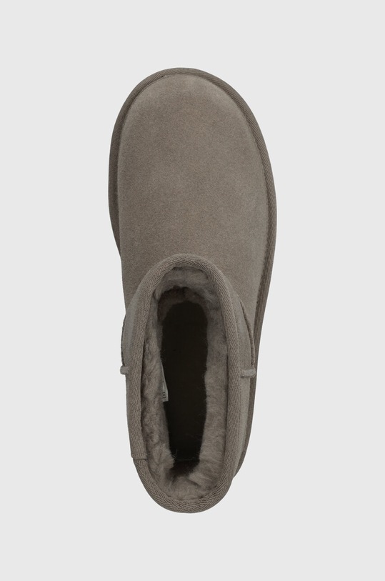Μπότες σουέτ UGG Classic Mini Platform γκρί 1134991.SKP