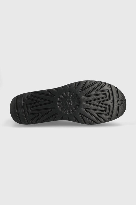 UGG stivali da neve in pelle Classic Ultra Mini Platform 1141510.BLLE nero