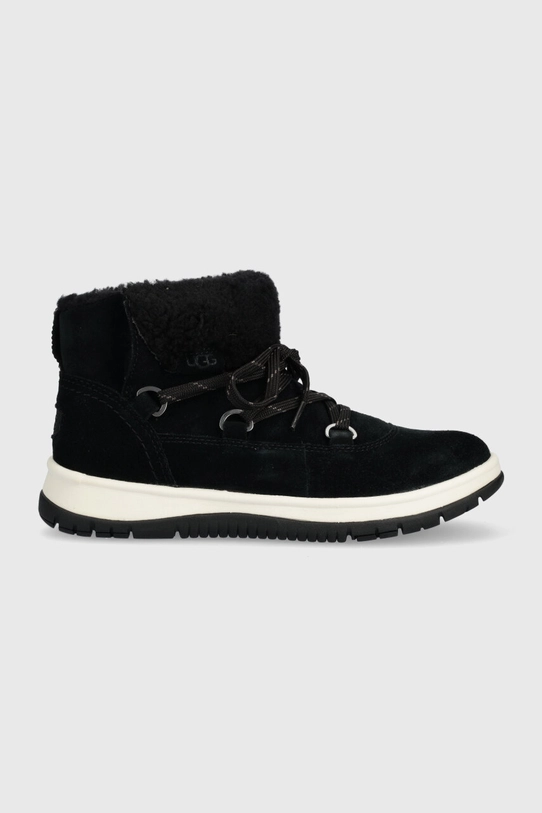 UGG śniegowce Lakesider Heritage Lace tekstylny czarny 1143836.BLK