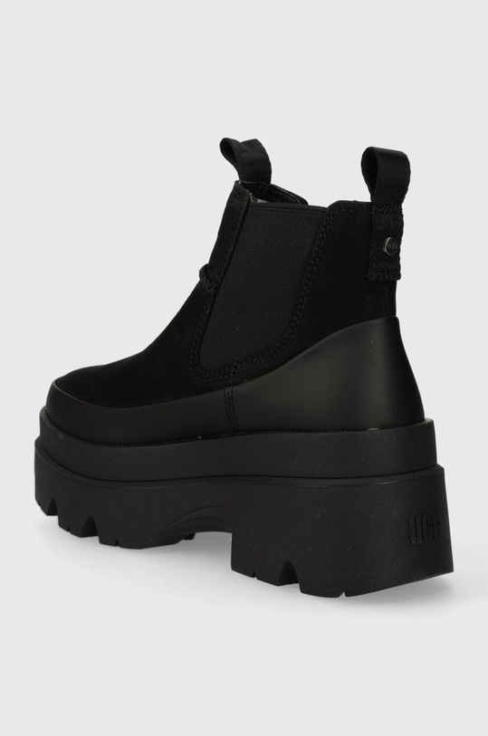 Obuv Semišové topánky chelsea UGG Brisbane Chelsea 1143842.BLK čierna