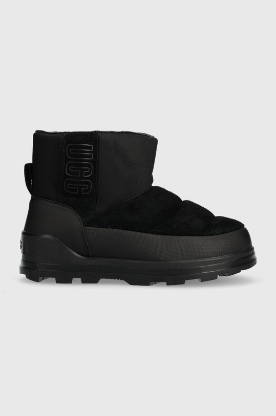 Зимові чоботи UGG Classic Klamath Mini з утепленням чорний 1143932.BLK